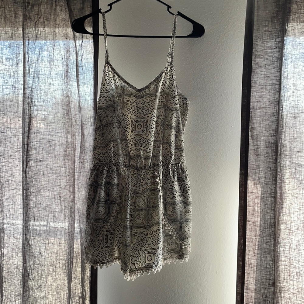 Printed Romper